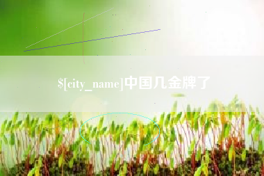 北流中国几金牌了