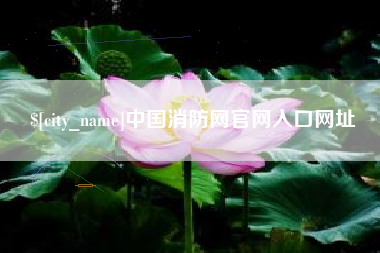 北流中国消防网官网入口网址