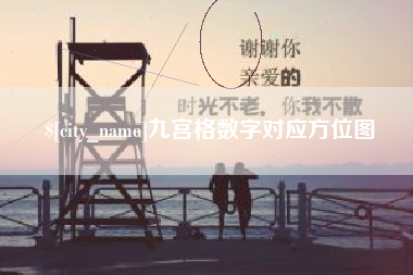 北流九宫格数字对应方位图