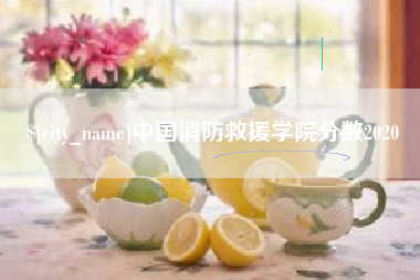 北流中国消防救援学院分数2020