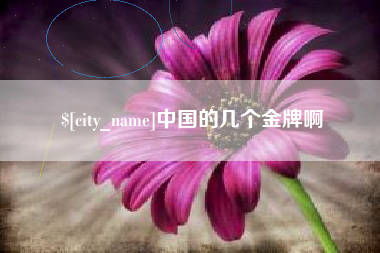 北流中国的几个金牌啊
