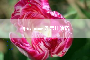北流九宫排除法