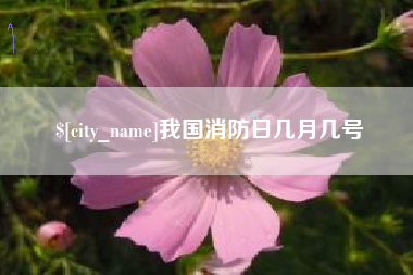 北流我国消防日几月几号