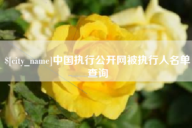 北流中国执行公开网被执行人名单查询