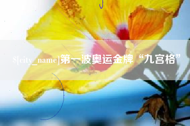 北流第一波奥运金牌“九宫格”