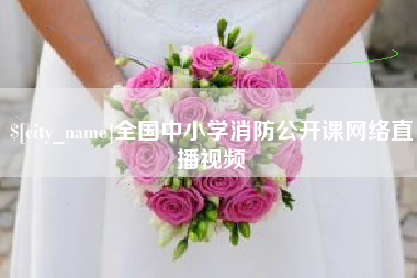 北流全国中小学消防公开课网络直播视频
