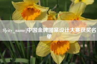 北流中国金牌图案设计大赛获奖名单