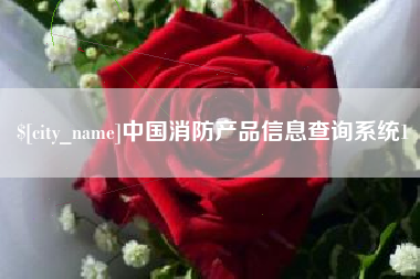 北流中国消防产品信息查询系统1
