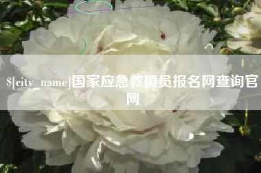 北流国家应急救援员报名网查询官网