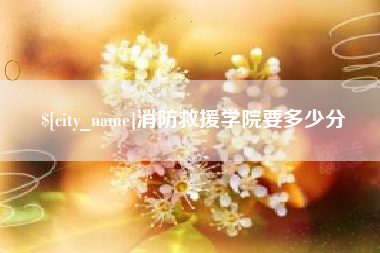 北流消防救援学院要多少分